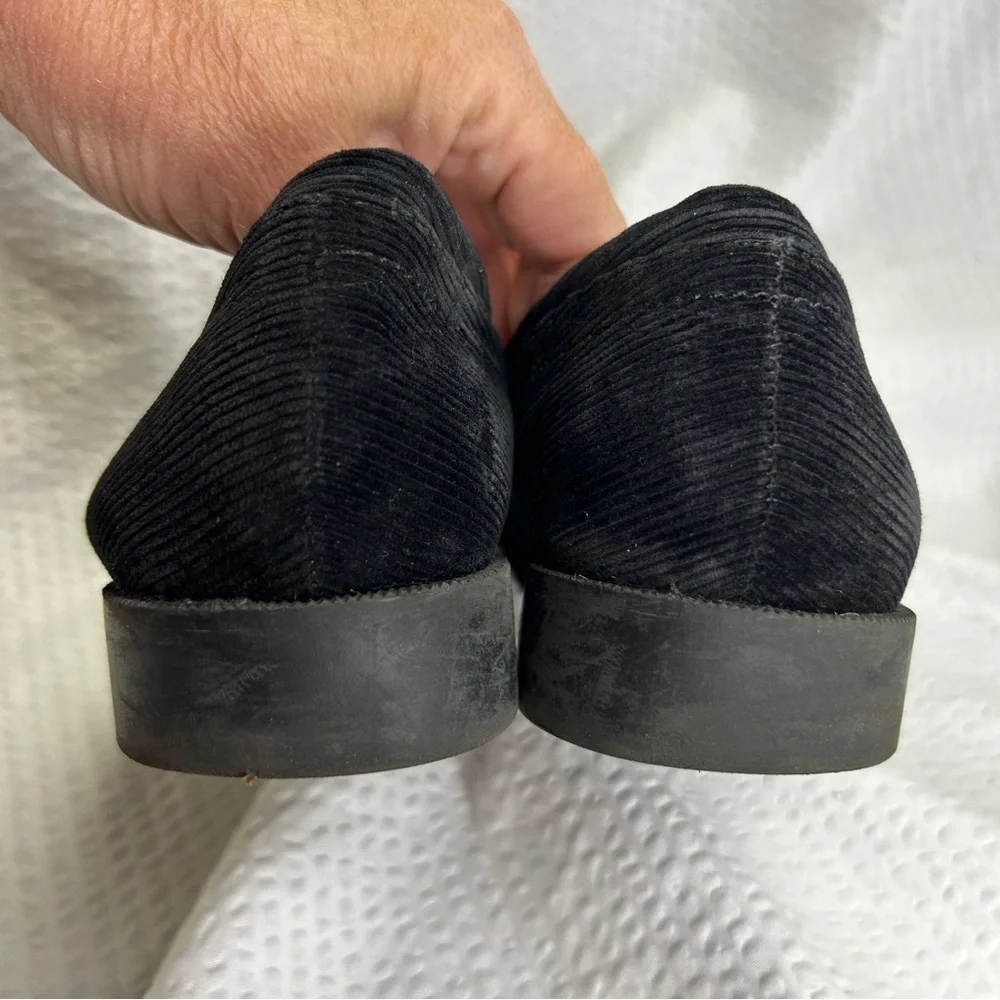 Sbicca 9 Women’s Corduroy Black Loafers EUC - Picture 7 of 8